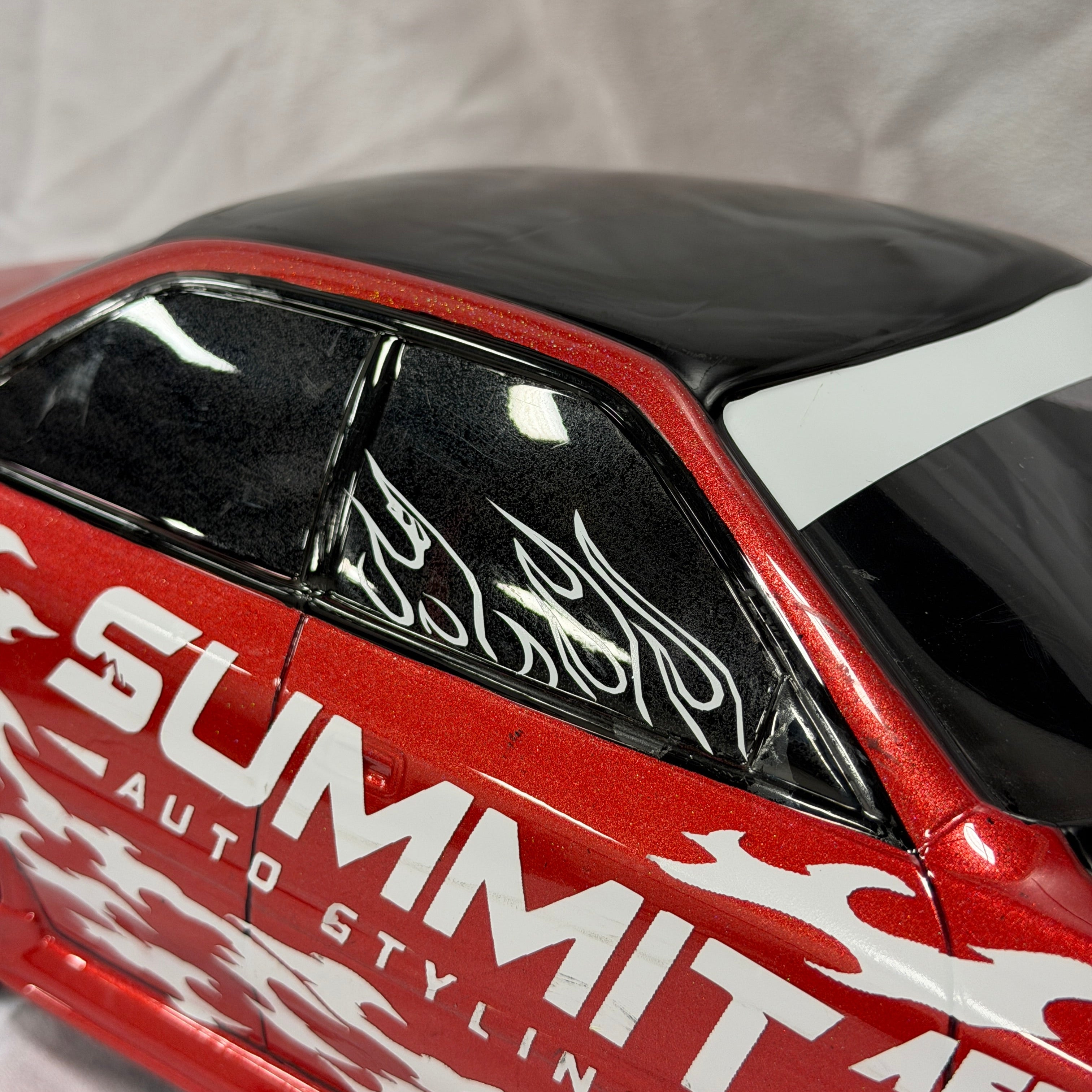Window Flame Decal